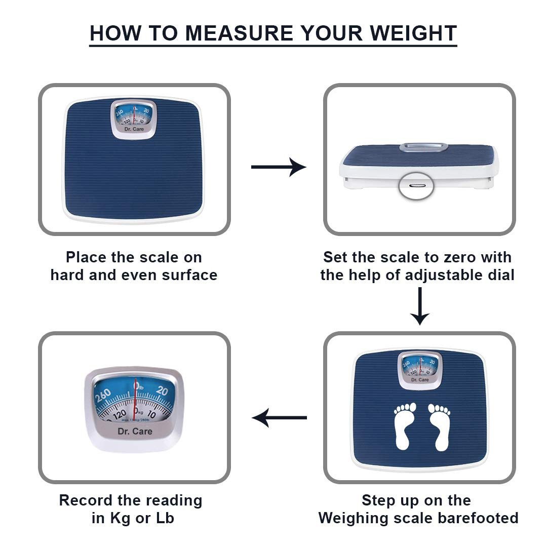Dr. Care Mechanical Weighing Scale130 Kgs - Image 6