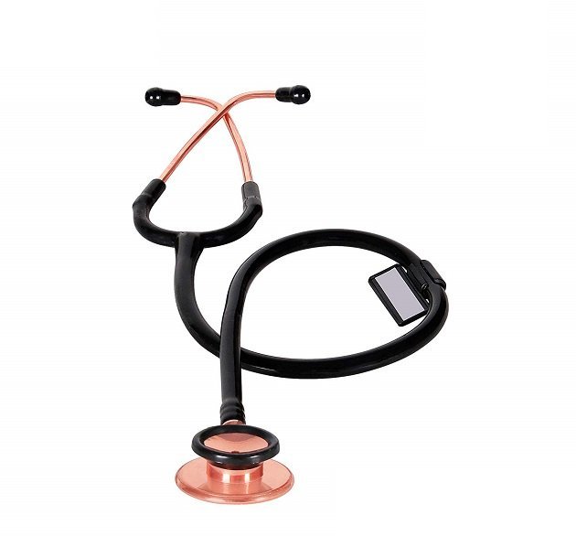 single-head-stethoscope-rose-gold